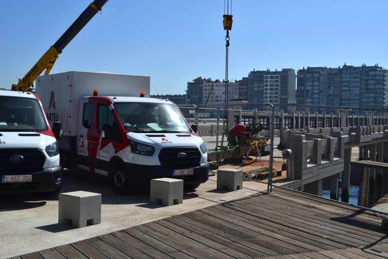 Site Preparation for Beam Installation