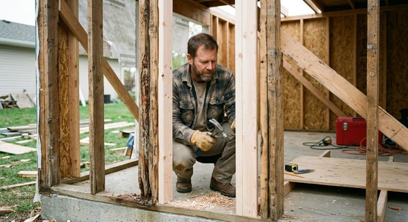 Roof Framing Repair in Wilmington, NC