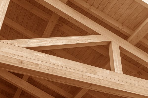 Wooden Beam Construction
